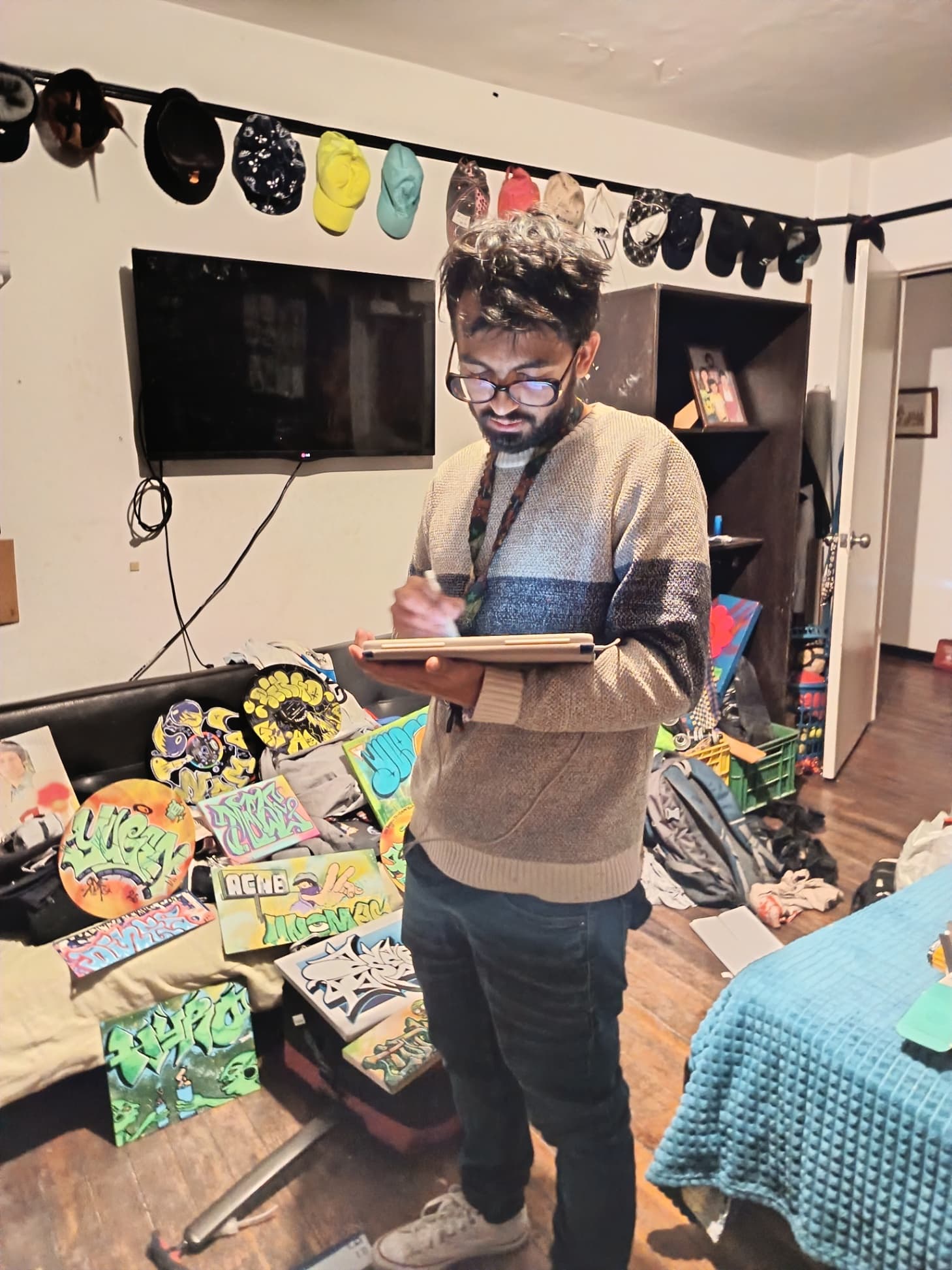 Llegó la tarea desde San Diego, ca.